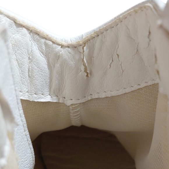 RAMPAGE Cowgirl Boots White Western Women's Booties Size 7.5 - Picture 8 of 10